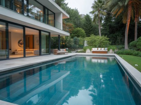 Piscine effet miroir : design moderne et technologies pour un rendu spectaculaire