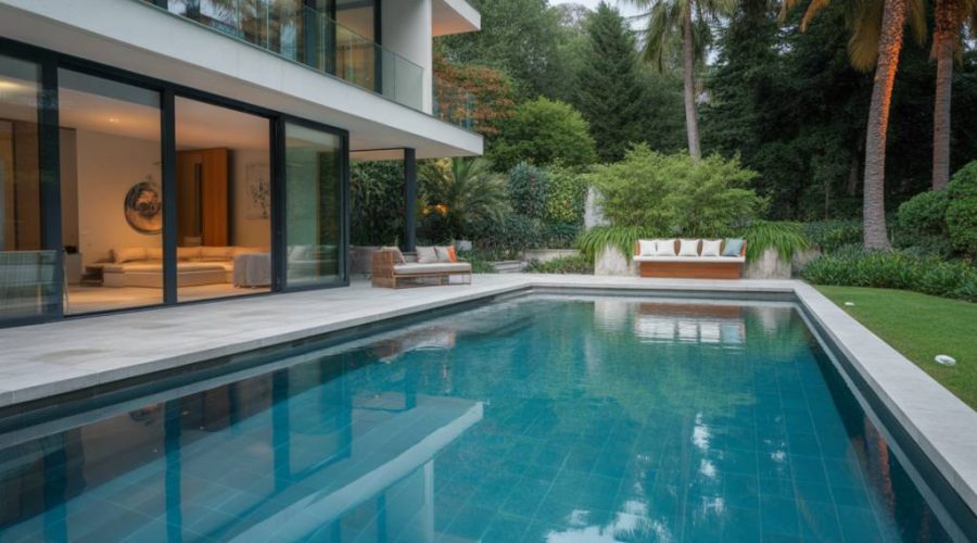 Piscine effet miroir : design moderne et technologies pour un rendu spectaculaire